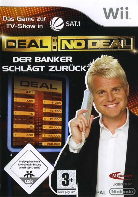 Deal or No Deal box art for Wii